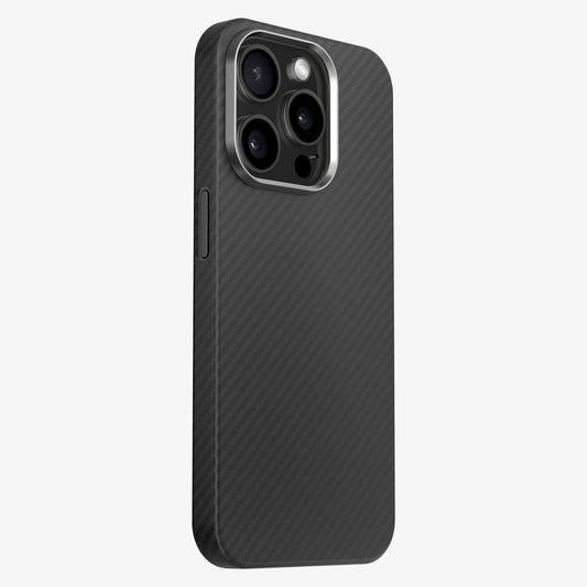Coque en fibre de carbone pour iPhone 15, 15 Plus, 15 Pro et 15 Pro Max