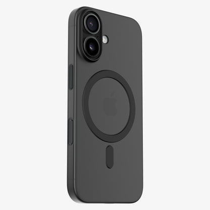 Coque iPhone 16 et 16 Plus MagSafe - Noir sidéral - La plus fine du monde - ORIGINAL® MagSafe par ShopSystem