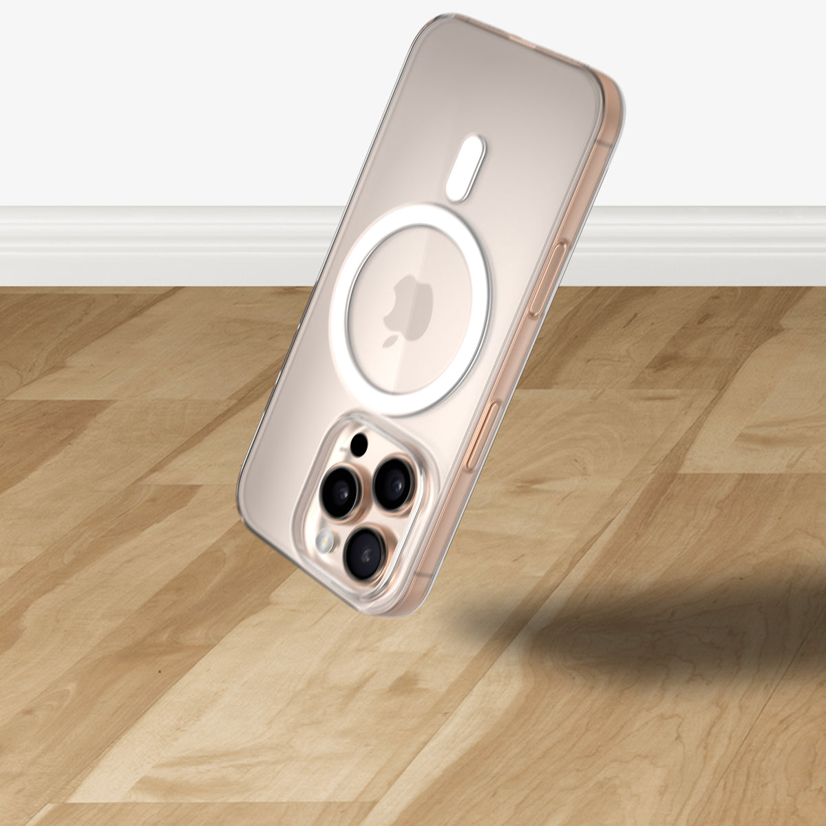 Coque PHANTOM S pour iPhone 16, Plus, Pro, Pro Max de ShopSystem - Transparente et ultra fine
