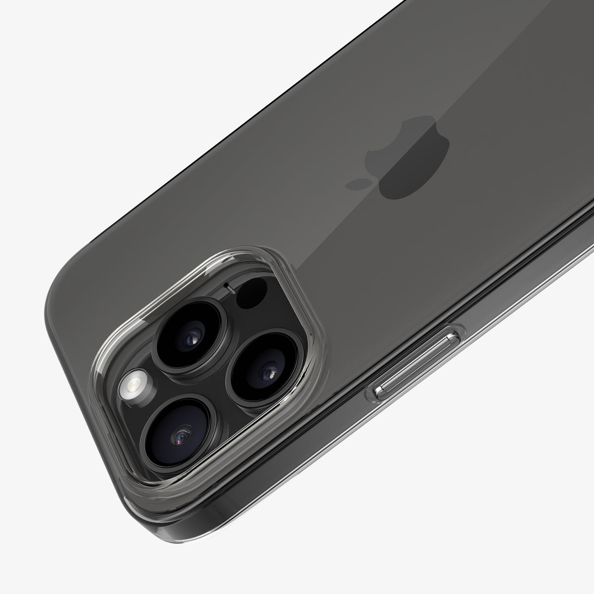 Coque iPhone 15 transparente en silicone souple