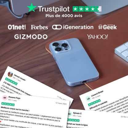 Pack PHANTOM, Verre trempé & Protections de caméra pour iPhone 15 Pro