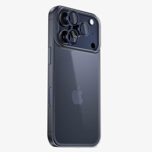 Protection caméra et objectif iPhone 17 – Verre trempé ultra-résistant avec contour en aluminium anodisé