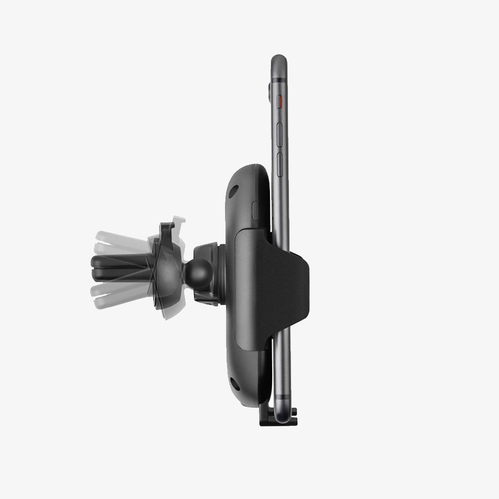 Support et chargeur iPhone à induction pour voiture - rotation 360°