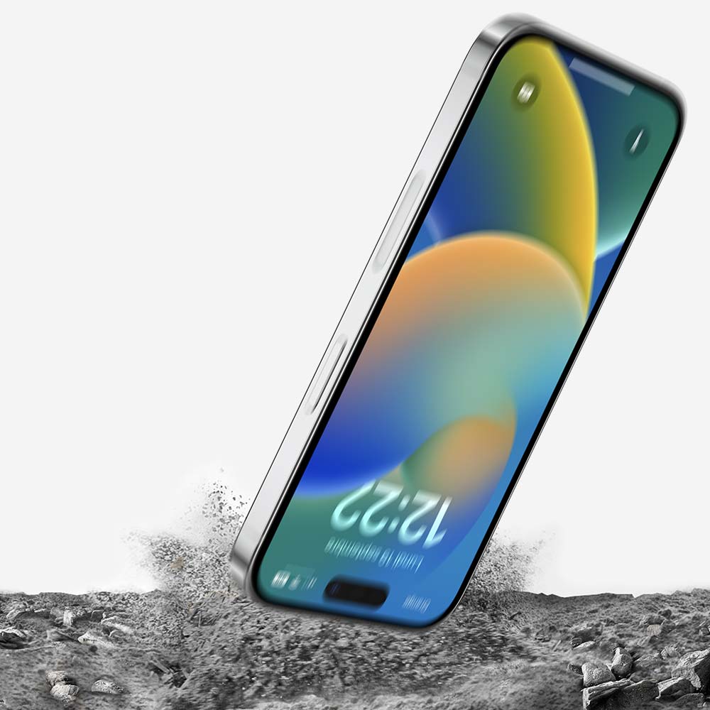 Verre trempé iPhone 14 - protection d'écran ultra-résistante