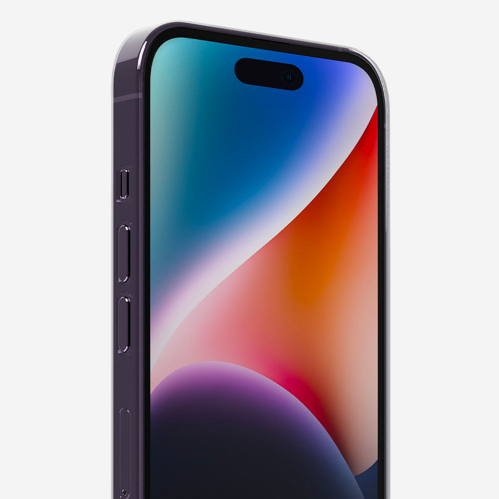 Verre trempé iPhone 14 - protection avec effet invisible