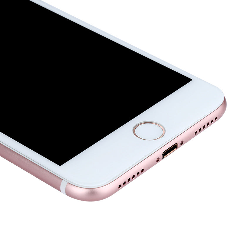 Protection d'écran en verre trempé 3D intégrale pour pour iPhone SE 2022, 2020, 6/6S, 7, 8 & Plus qui recouvre tout l'iPhone